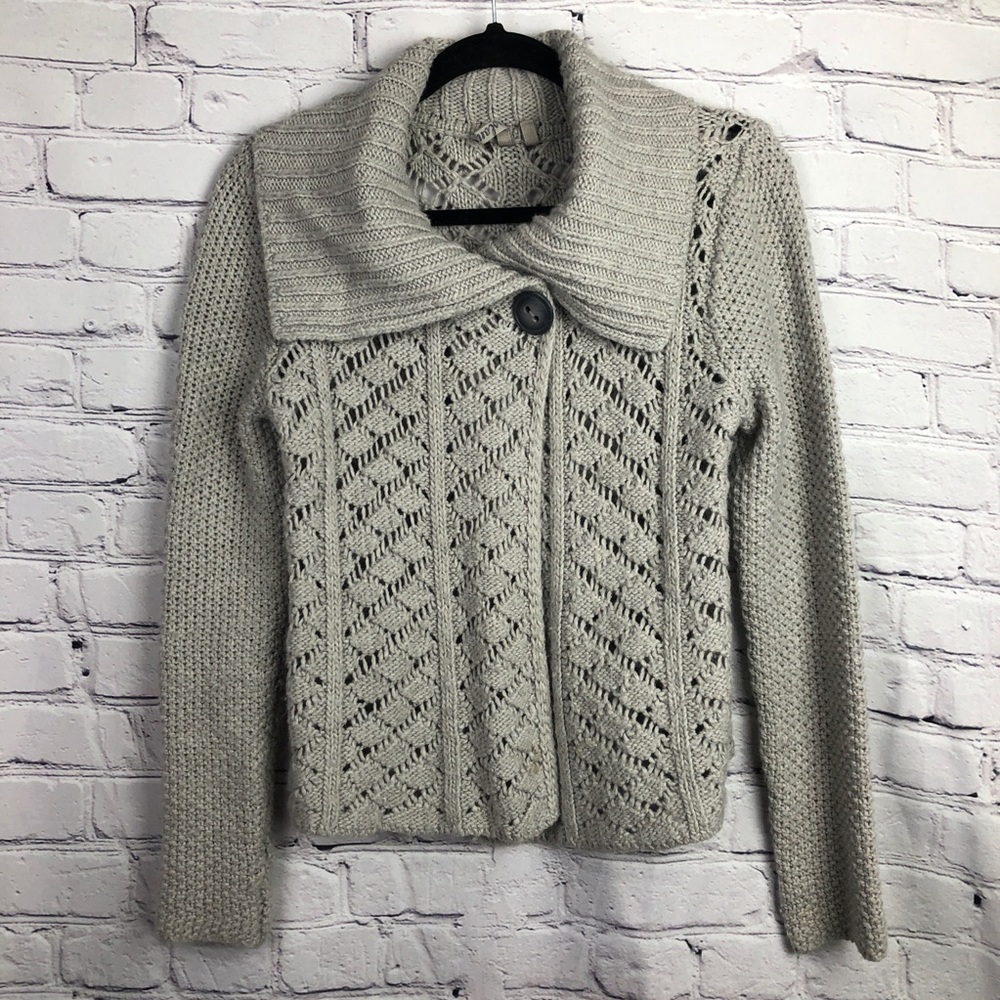 Caslon Wool Blend Cardigan Sweater